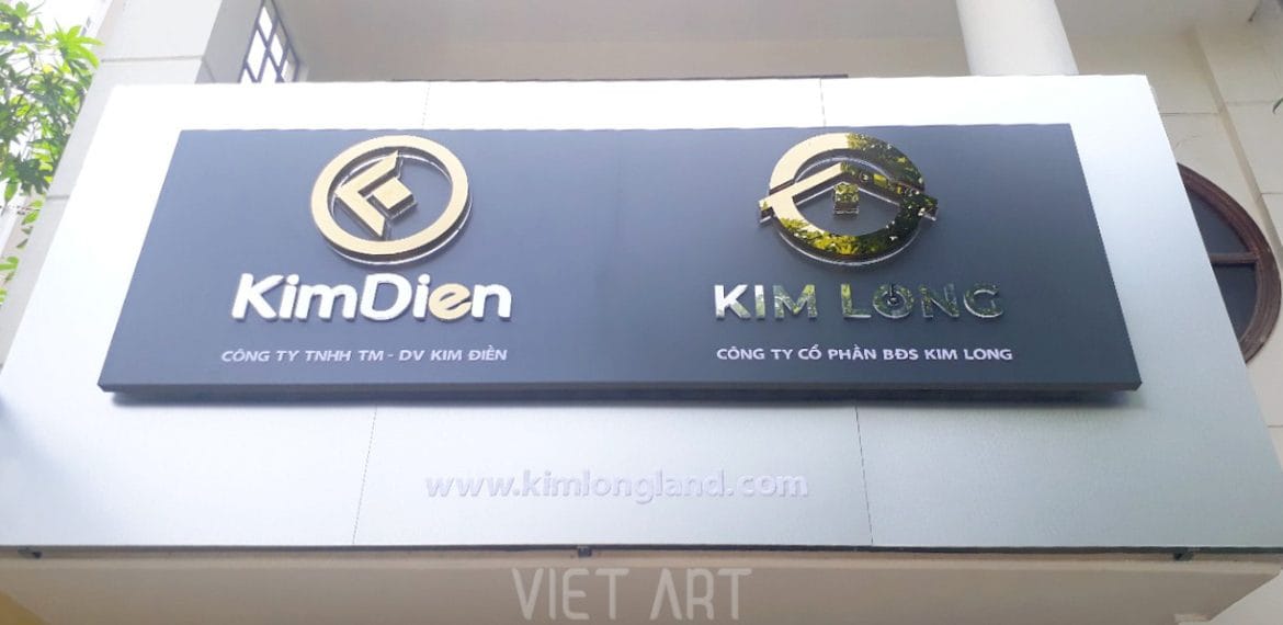 Mặt tiền công ty
