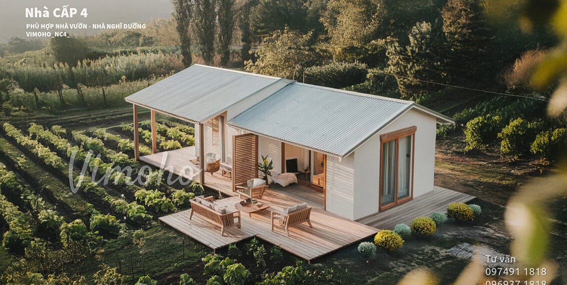 Nhà tiền chế, nhà lắp ráp, nhà xây vật liệu mới
Nhà cấp 4 lắp ráp, ốp panel, nhà xây bê tông chứng áp mới