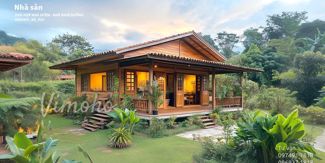 Nhà tiền chế, nhà lắp ráp, nhà xây vật liệu mới
Nhà gỗ