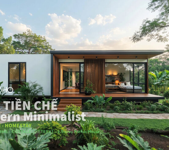 Vimooh Assy 21_C_Nhatienchedep_Bia Nhà Mini Phong Cách Modern Minimalist Cho Homestay, Farmstay, Second Home Hoặc Định Cư